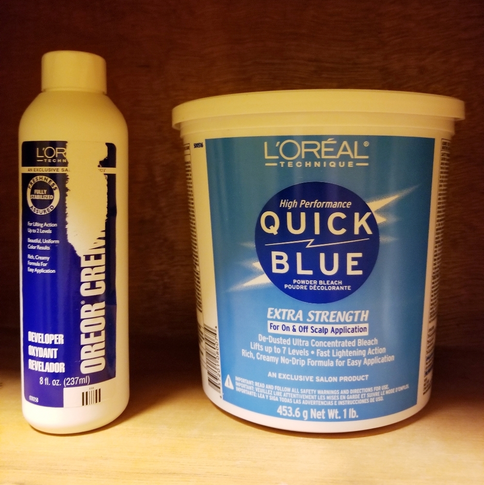Loreal hair bleach